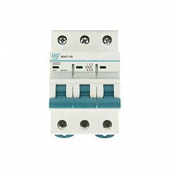 Автоматический выключатель ВА 47-29 3P C 2А