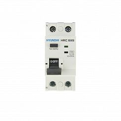 Устройство защитного отключения HRC63S 2PG4S0000C 00016F 2 полюса, 16A, 30mA (STANDARD), тип A