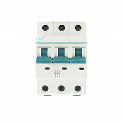 Автоматический выключатель ВА 47-100 3P C 4А